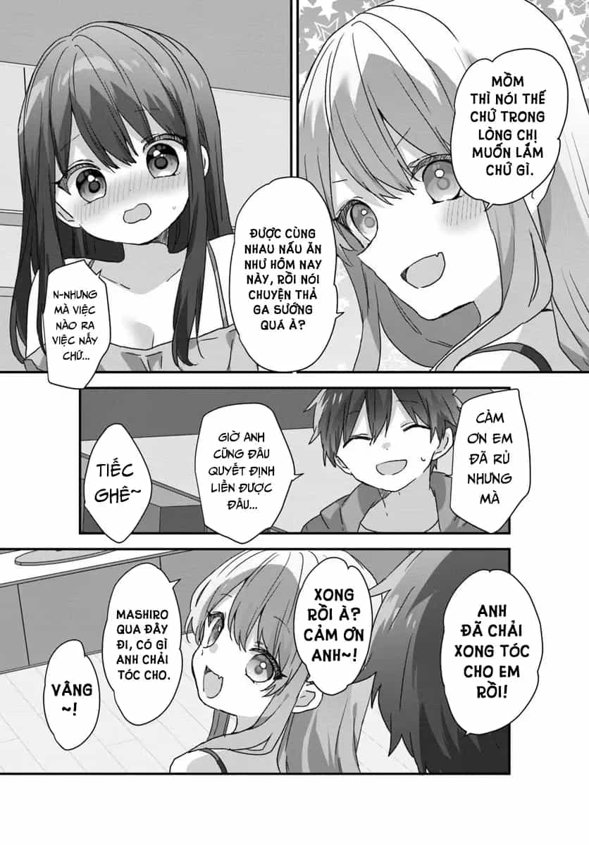 Daigaku Nyuugakuji Kara Uwasa Sareteita Bishoujo San Shimai, Ikiwakareteita Gimai Datta. - Chương 11 - ảnh 22