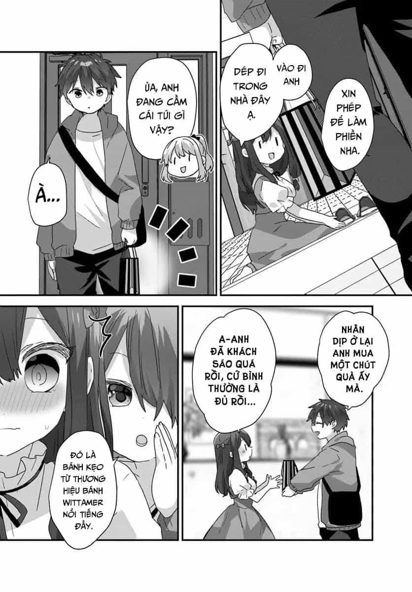 Daigaku Nyuugakuji Kara Uwasa Sareteita Bishoujo San Shimai, Ikiwakareteita Gimai Datta. - Chương 11 - ảnh 4