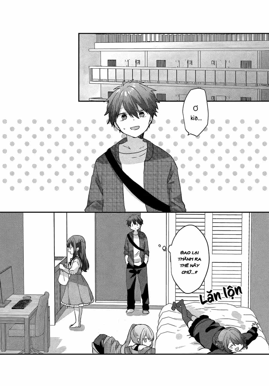 Daigaku Nyuugakuji Kara Uwasa Sareteita Bishoujo San Shimai, Ikiwakareteita Gimai Datta. - Chương 2 - ảnh 12