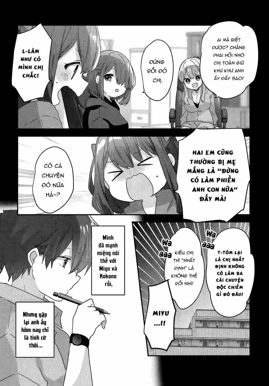 Daigaku Nyuugakuji Kara Uwasa Sareteita Bishoujo San Shimai, Ikiwakareteita Gimai Datta. - Chương 3 - ảnh 16