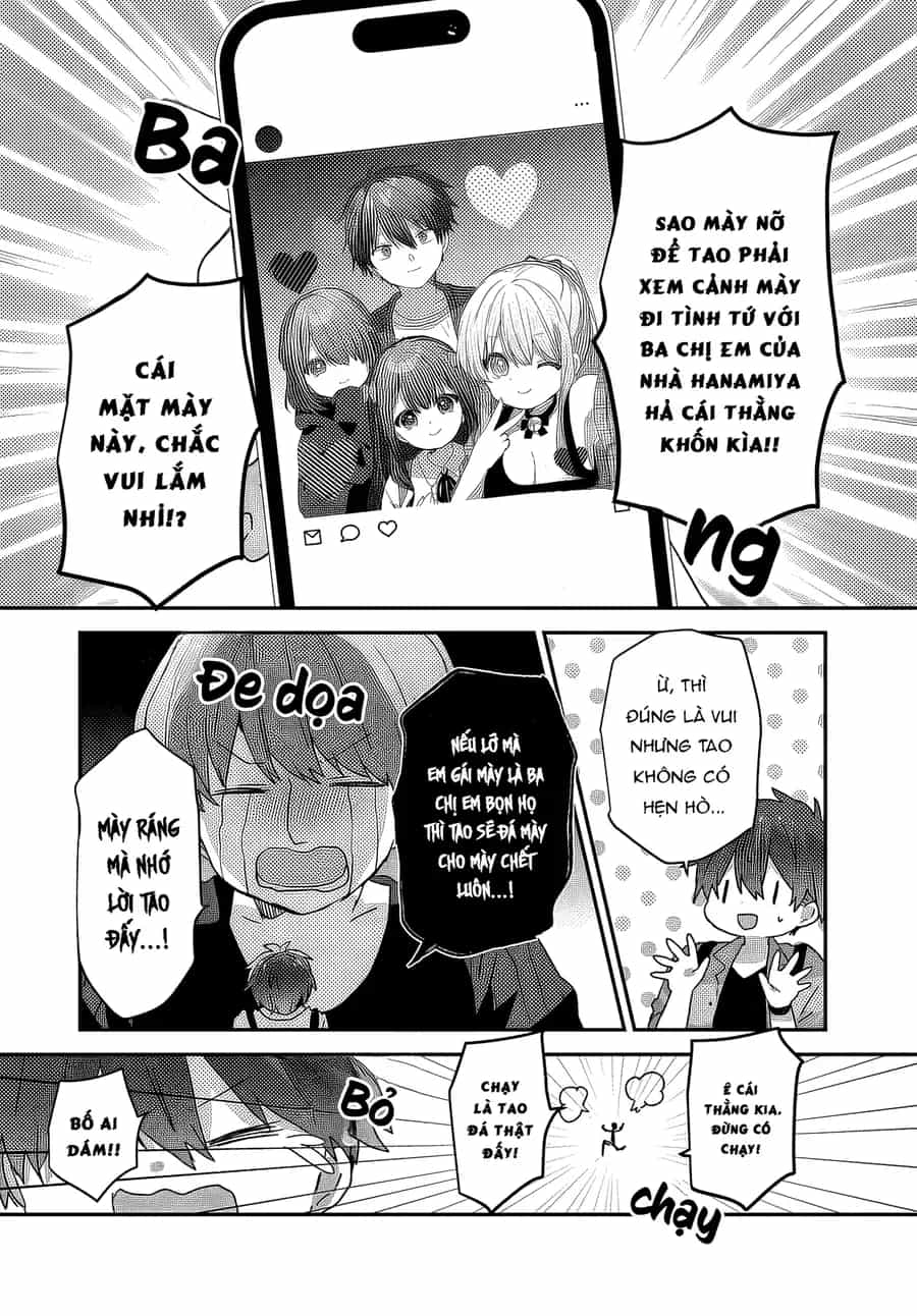 Daigaku Nyuugakuji Kara Uwasa Sareteita Bishoujo San Shimai, Ikiwakareteita Gimai Datta. - Chương 3 - ảnh 5