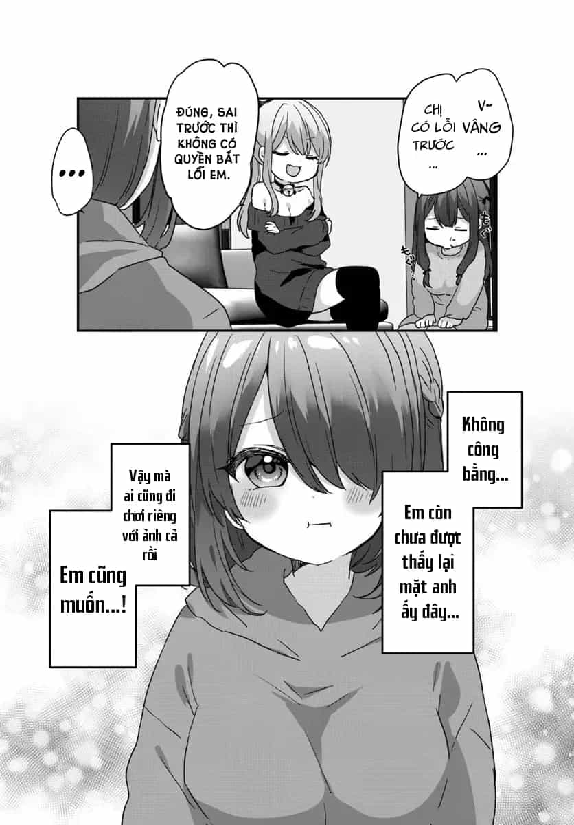 Daigaku Nyuugakuji Kara Uwasa Sareteita Bishoujo San Shimai, Ikiwakareteita Gimai Datta. - Chương 6 - ảnh 2