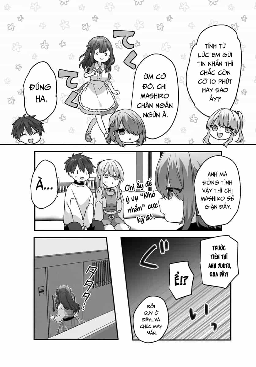 Daigaku Nyuugakuji Kara Uwasa Sareteita Bishoujo San Shimai, Ikiwakareteita Gimai Datta. - Chương 7 - ảnh 10