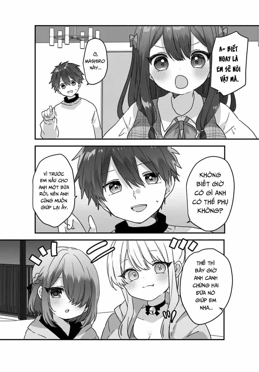 Daigaku Nyuugakuji Kara Uwasa Sareteita Bishoujo San Shimai, Ikiwakareteita Gimai Datta. - Chương 7 - ảnh 17