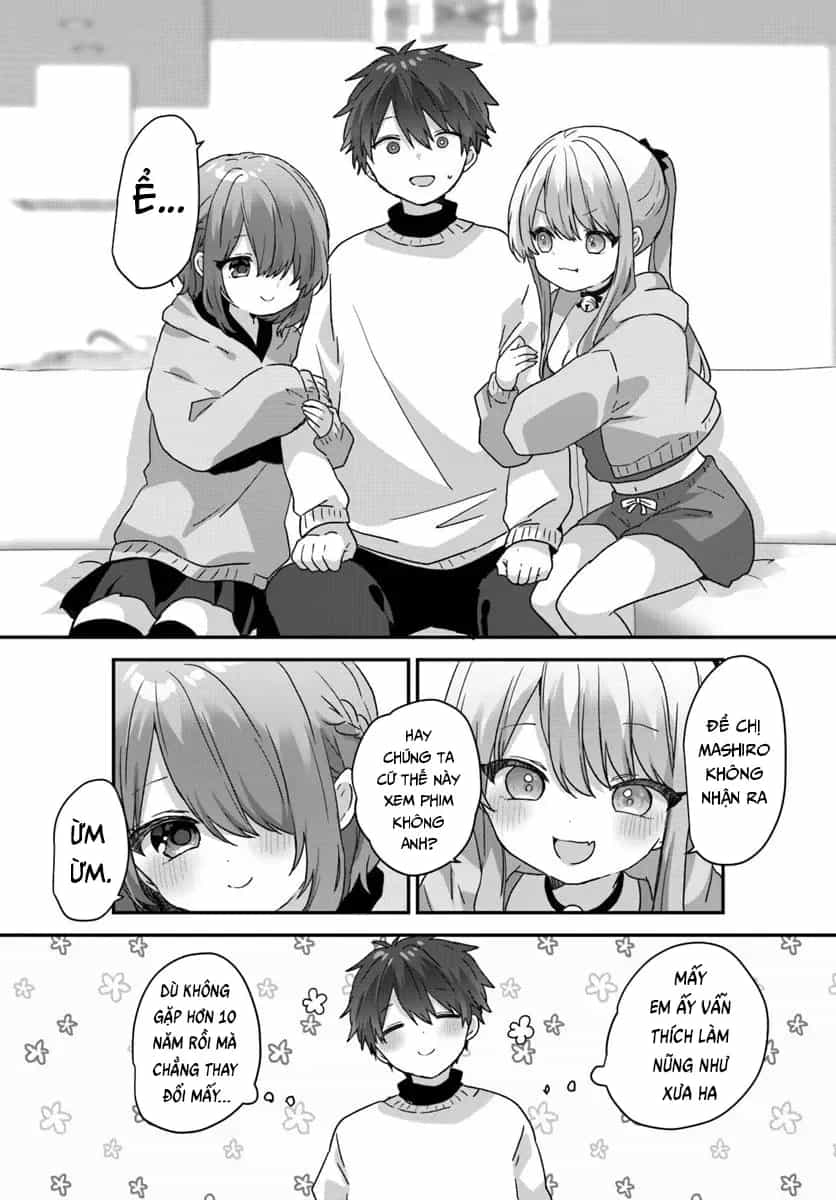 Daigaku Nyuugakuji Kara Uwasa Sareteita Bishoujo San Shimai, Ikiwakareteita Gimai Datta. - Chương 7 - ảnh 20
