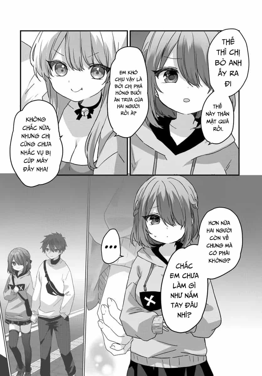 Daigaku Nyuugakuji Kara Uwasa Sareteita Bishoujo San Shimai, Ikiwakareteita Gimai Datta. - Chương 7 - ảnh 6