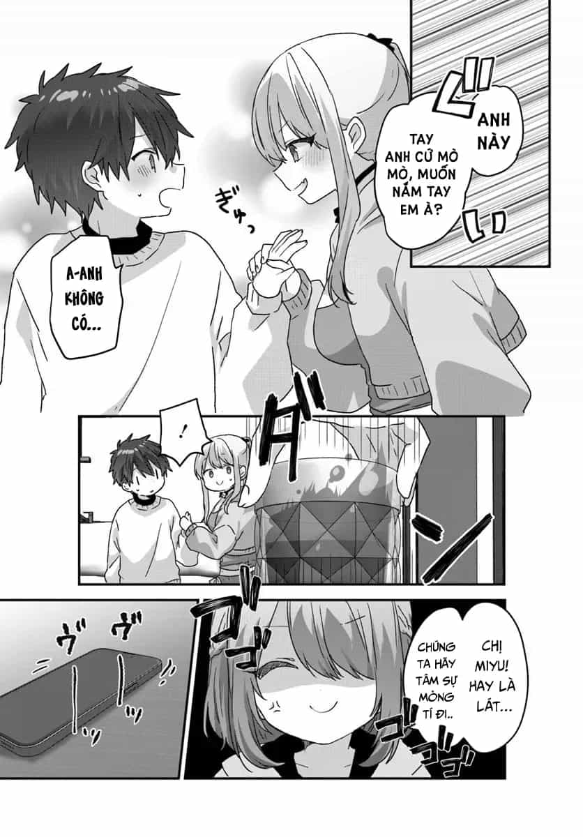 Daigaku Nyuugakuji Kara Uwasa Sareteita Bishoujo San Shimai, Ikiwakareteita Gimai Datta. - Chương 7 - ảnh 8