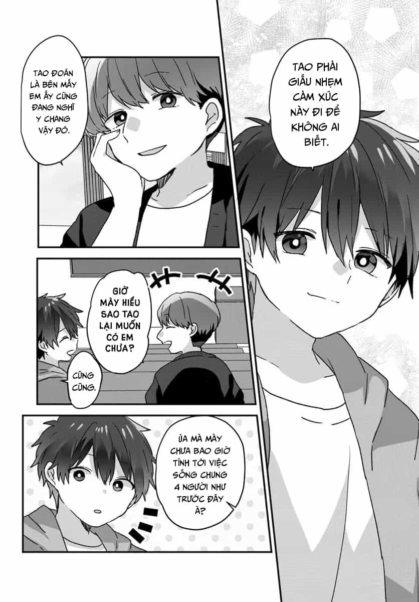 Daigaku Nyuugakuji Kara Uwasa Sareteita Bishoujo San Shimai, Ikiwakareteita Gimai Datta. - Chương 8 - ảnh 10