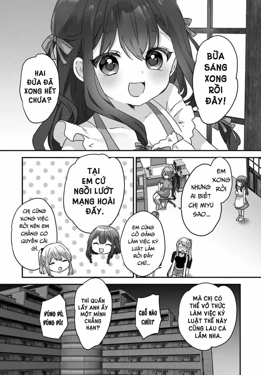 Daigaku Nyuugakuji Kara Uwasa Sareteita Bishoujo San Shimai, Ikiwakareteita Gimai Datta. - Chương 8 - ảnh 3