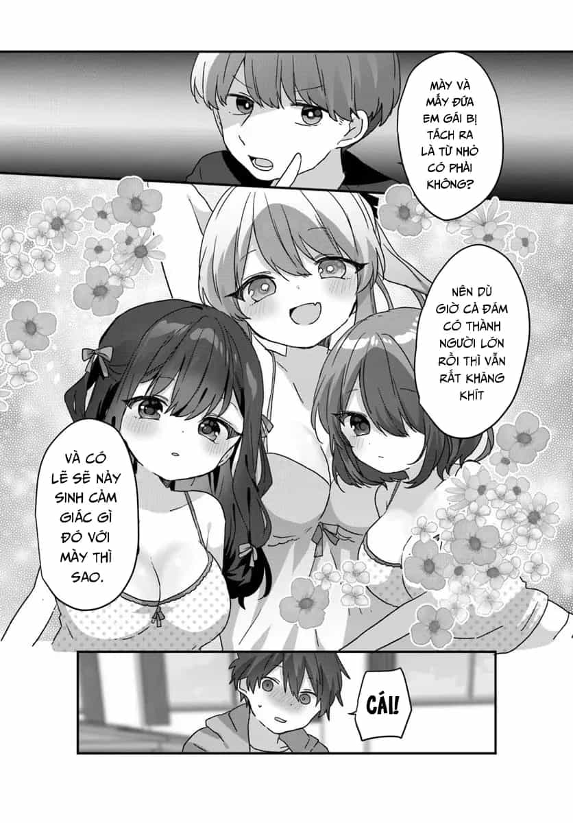 Daigaku Nyuugakuji Kara Uwasa Sareteita Bishoujo San Shimai, Ikiwakareteita Gimai Datta. - Chương 8 - ảnh 7