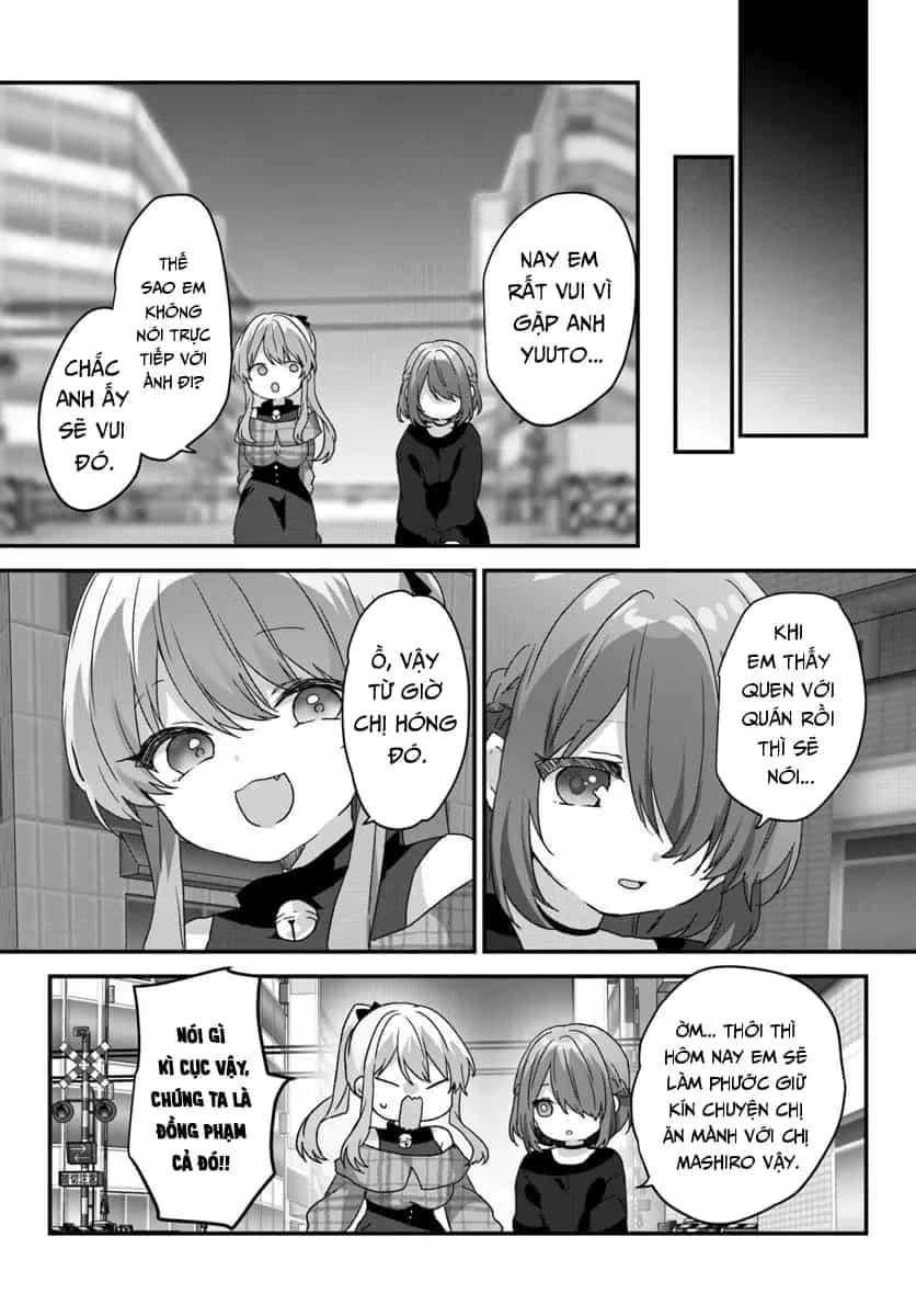 Daigaku Nyuugakuji Kara Uwasa Sareteita Bishoujo San Shimai, Ikiwakareteita Gimai Datta. - Chương 9 - ảnh 20