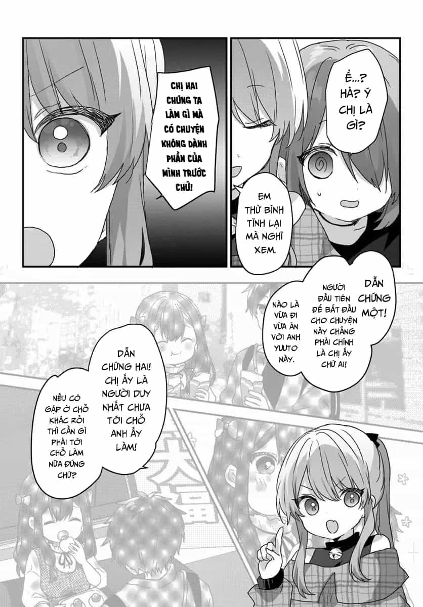 Daigaku Nyuugakuji Kara Uwasa Sareteita Bishoujo San Shimai, Ikiwakareteita Gimai Datta. - Chương 9 - ảnh 23
