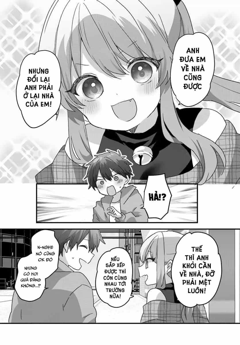 Daigaku Nyuugakuji Kara Uwasa Sareteita Bishoujo San Shimai, Ikiwakareteita Gimai Datta. - Chương 9 - ảnh 9