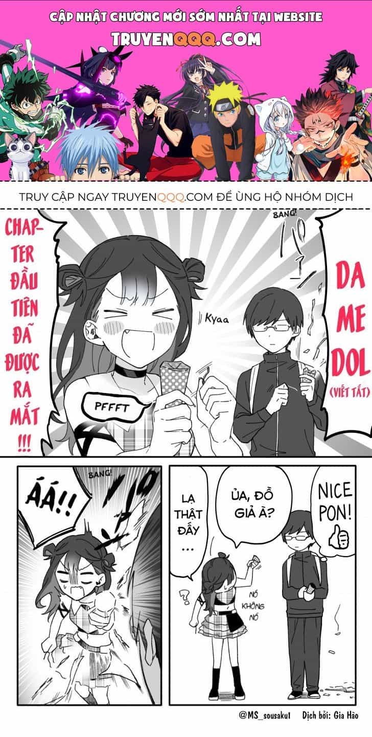 Damedol: Cô Idol Hậu Đậu Và Người Hâm Mộ Duy Nhất Trên Thế Giới - Chương 1.5 - ảnh 1