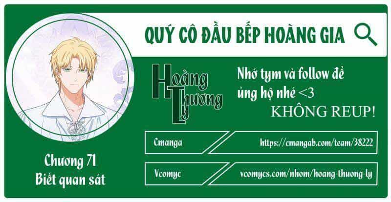 Đầu Bếp Hoàng Gia - Chương 71 - ảnh 1