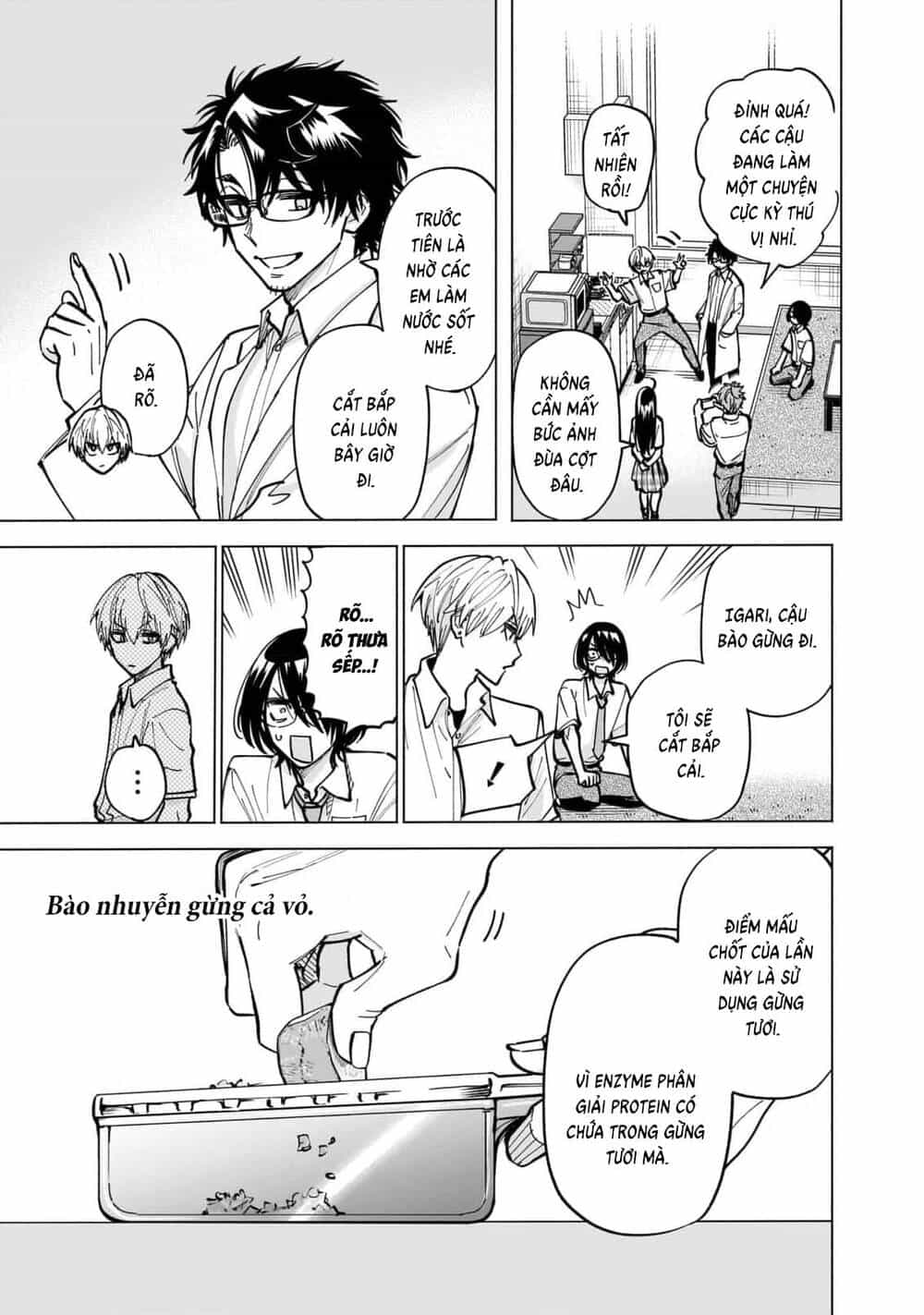 Đầu Gấu Và Nấu Ăn Khoa Học - Chương 11 - ảnh 28