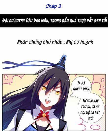 Đầu Óc Đại Sư Huynh Của Ta Rất Đen Tối - Chương 3 - ảnh 1