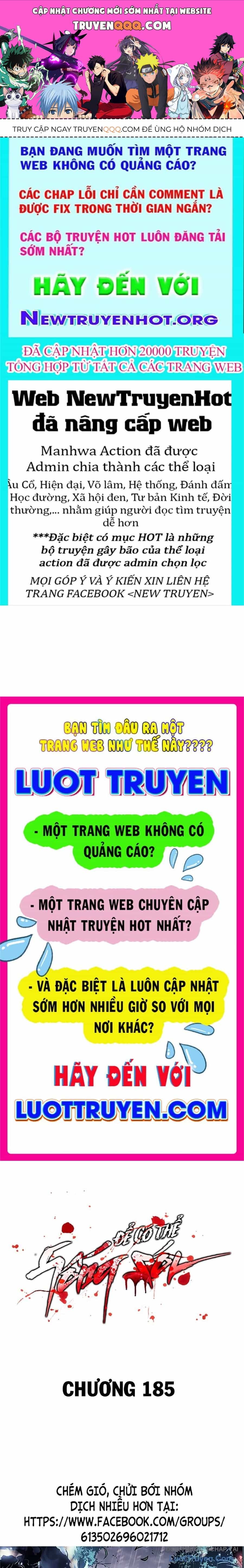 Để Có Thể Sống Sót - Chương 185 - ảnh 1