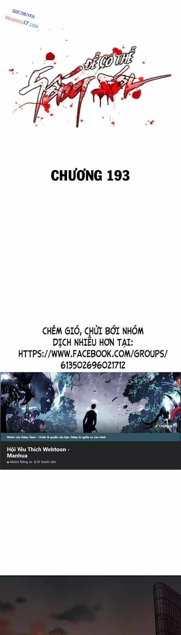 Để Có Thể Sống Sót - Chương 193 - ảnh 1
