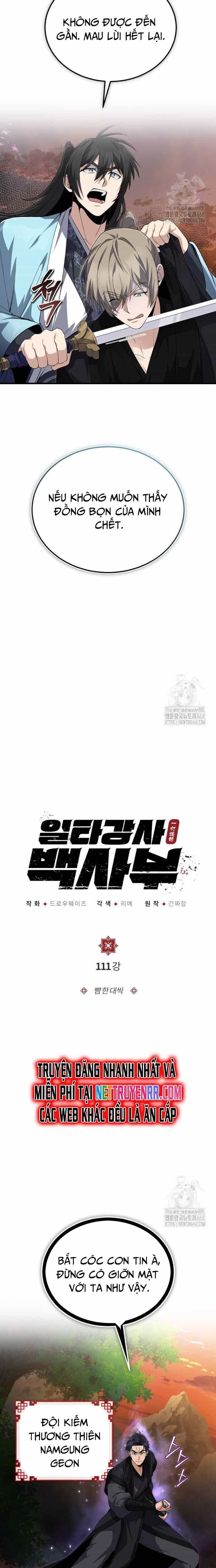 Đệ Nhất Võ Sư, Baek Cao Thủ - Chương 111 - ảnh 7