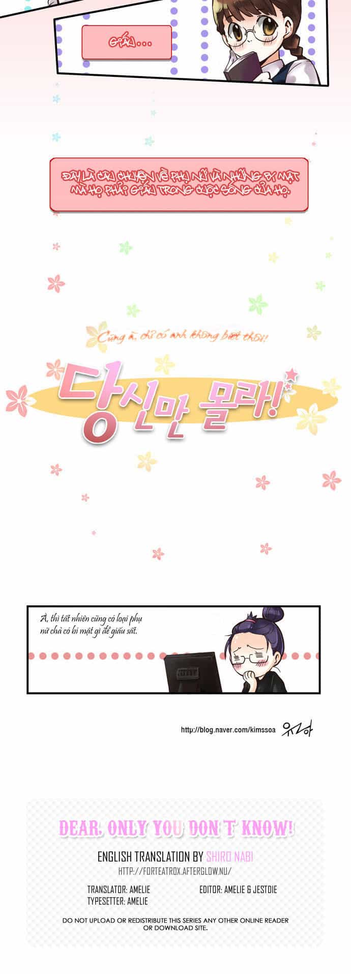Dear, Only You Don’t Know! - Chương 0 - ảnh 3