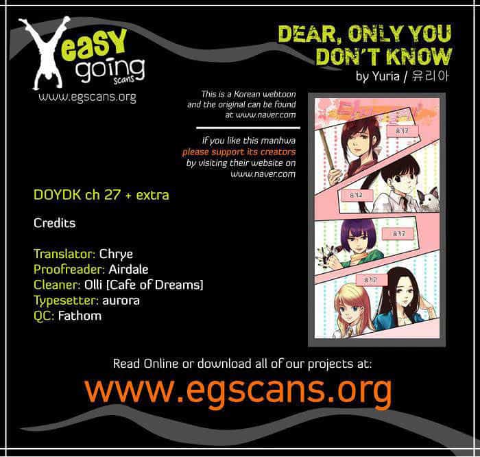 Dear, Only You Don’t Know! - Chương 27 - ảnh 1