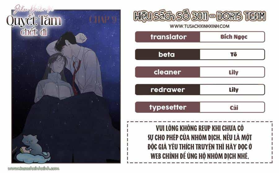 Điều Khiến Tôi Quyết Tâm Chết Đi - Chương 9 - ảnh 1