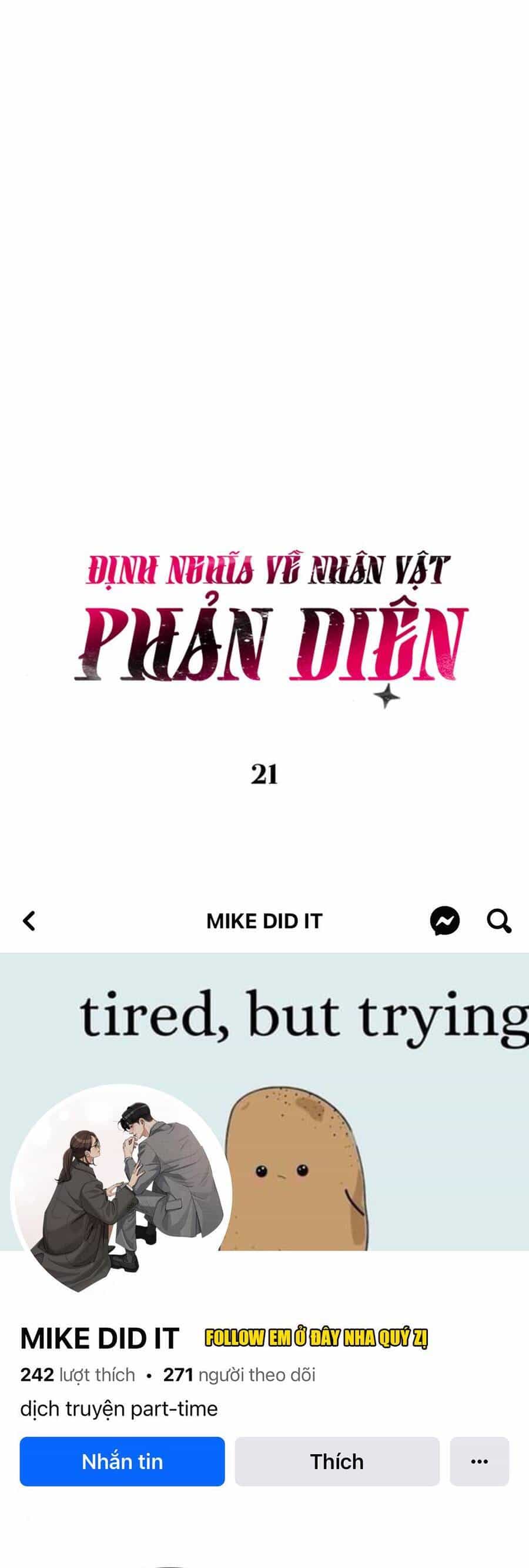 Định Nghĩa Về Nhân Vật Phản Diện - Chương 21 - ảnh 17