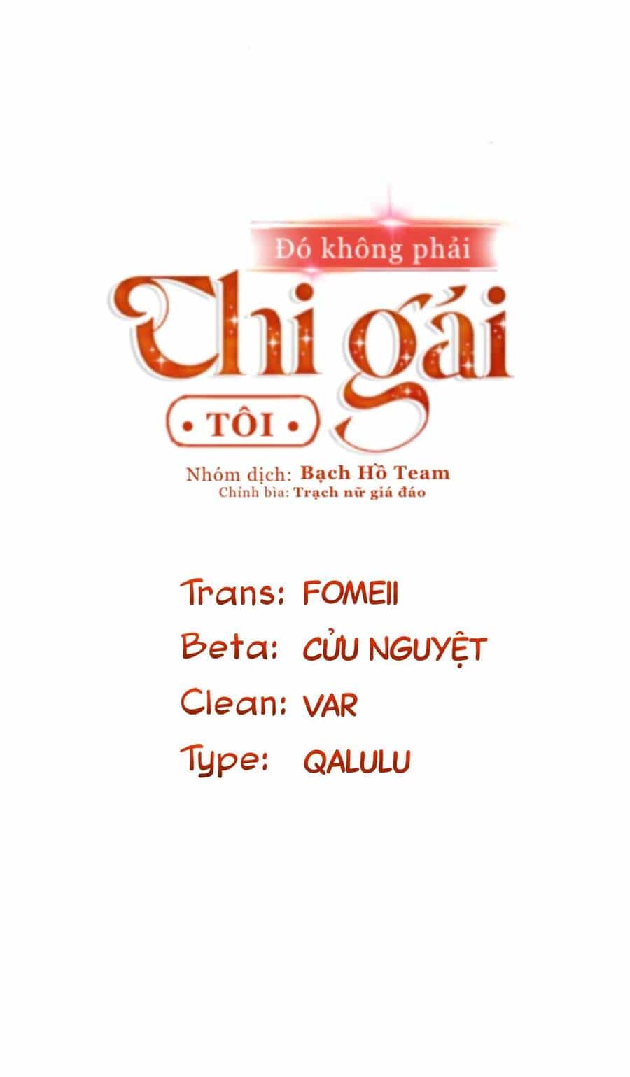Đó Không Phải Chị Gái Tôi - Chương 30 - ảnh 2