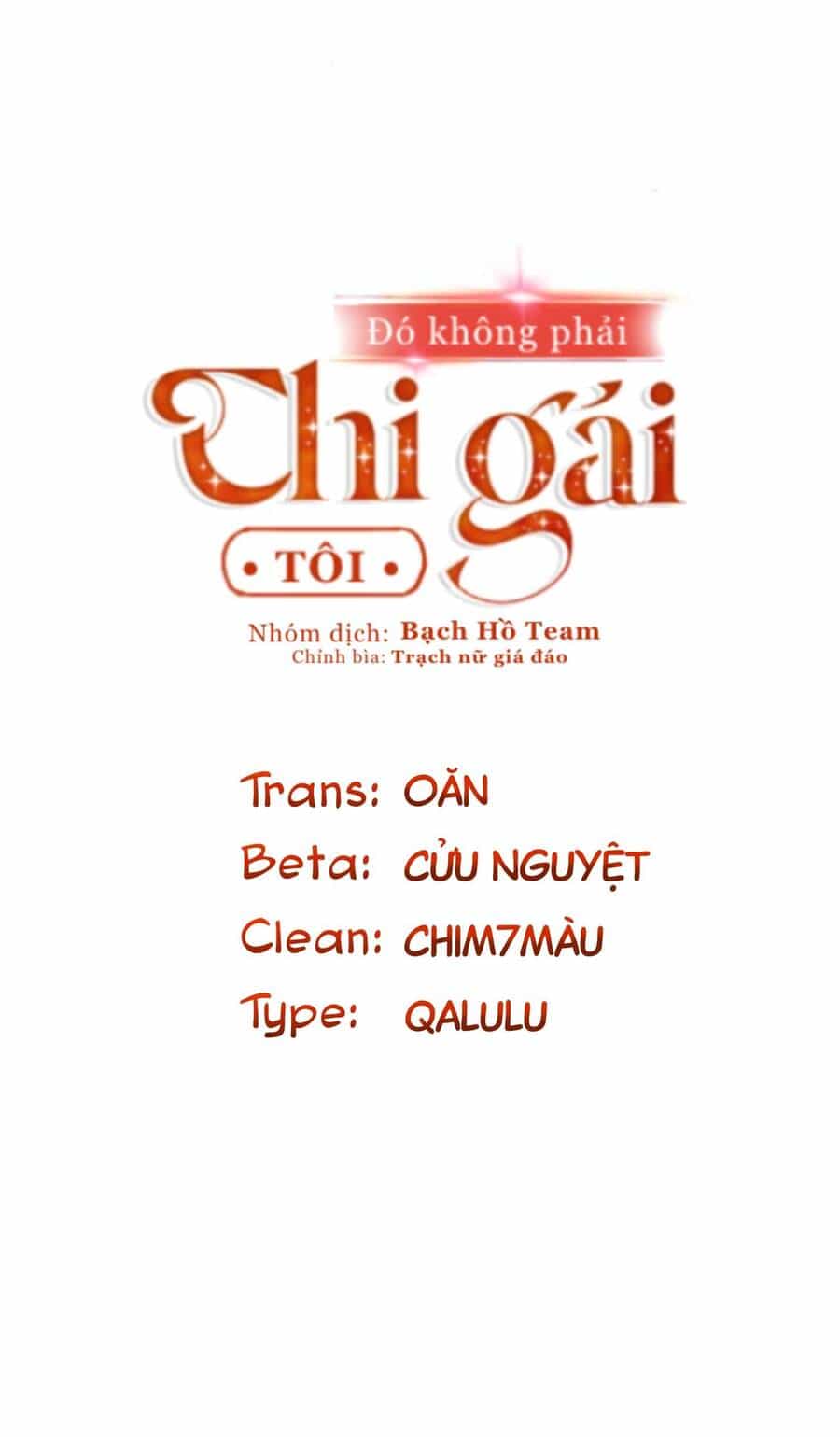Đó Không Phải Chị Gái Tôi - Chương 35 - ảnh 2
