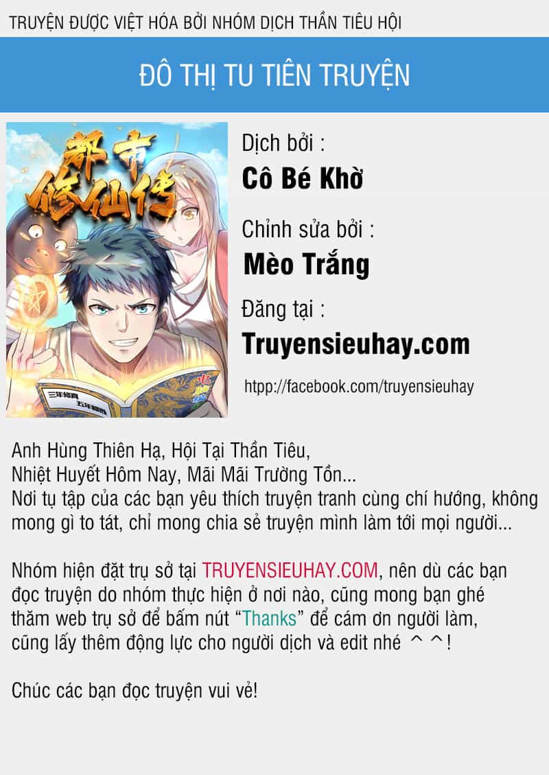 Đô Thị Tu Tiên Truyện - Chương 3 - ảnh 1