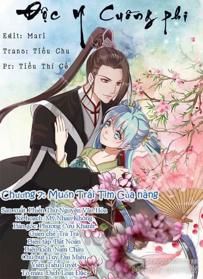 Độc Y Cuồng Phi - Chương 11 - ảnh 1