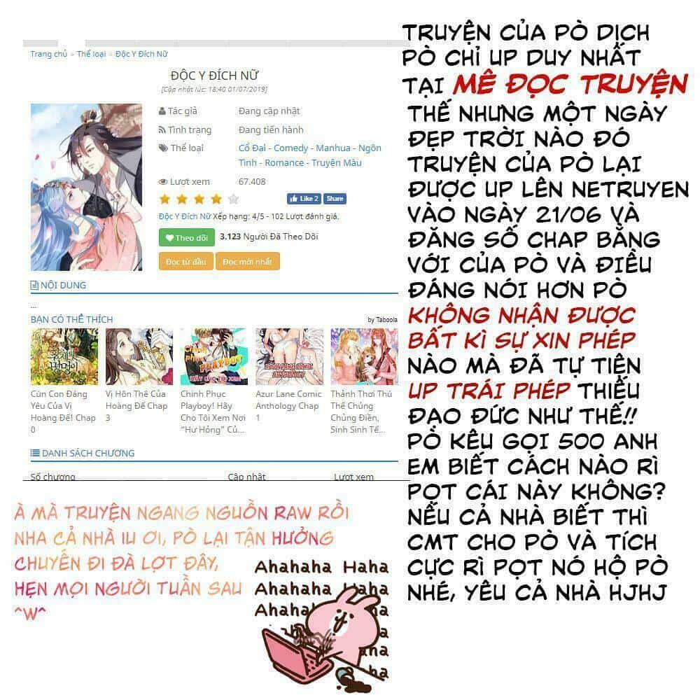 Độc Y Đích Nữ - Chương 9 - ảnh 37