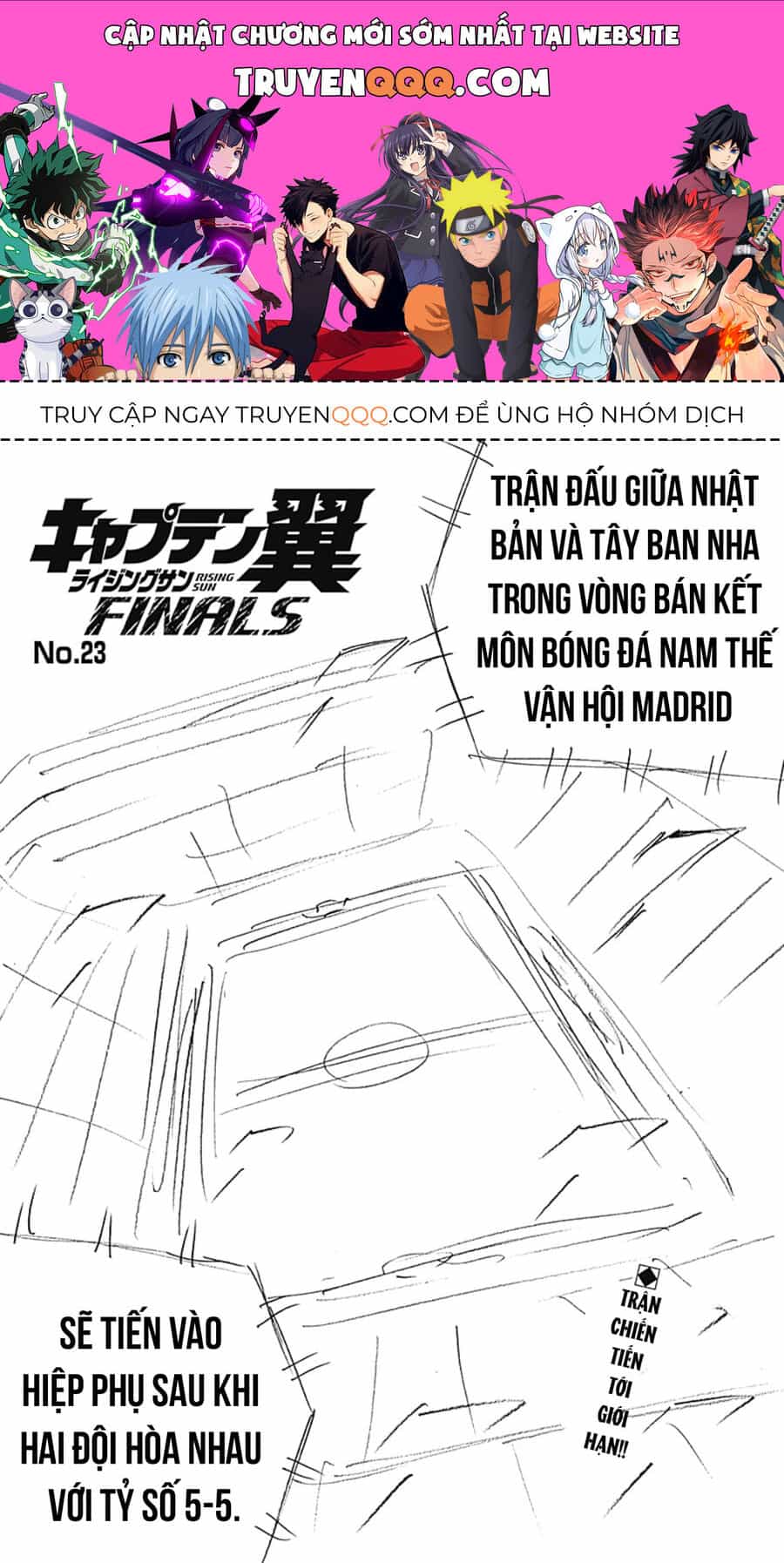 Đội Trưởng Tsubasa - Mặt Trời Mọc - Chung Kết - Chương 23 - ảnh 1