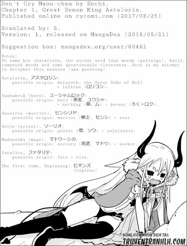 Don't Cry Maou-Chan - Chương 1 - ảnh 19