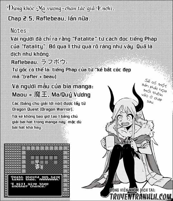 Don't Cry Maou-Chan - Chương 2.5 - ảnh 7
