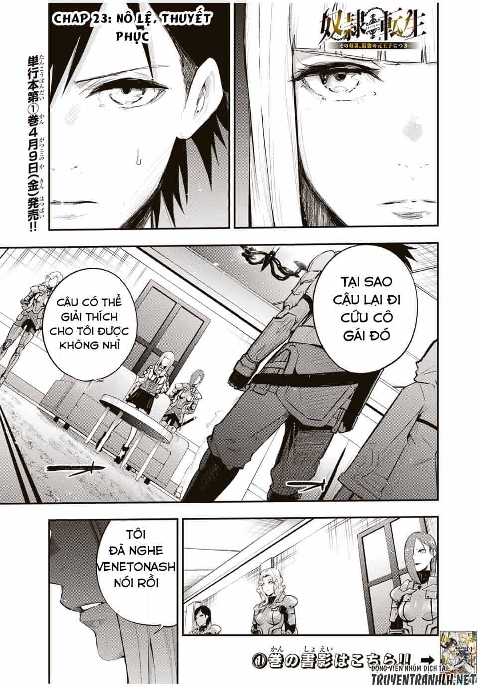 Dorei Tensei: Sono Dorei, Saikyou No Moto Ouji Ni Tsuki - Chương 23 - ảnh 3
