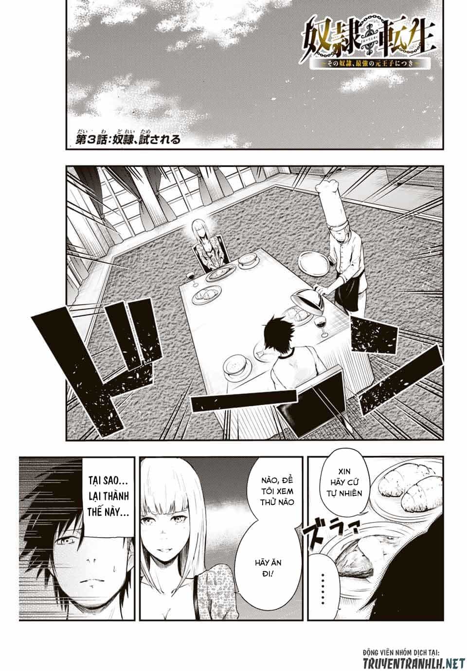 Dorei Tensei: Sono Dorei, Saikyou No Moto Ouji Ni Tsuki - Chương 3 - ảnh 3