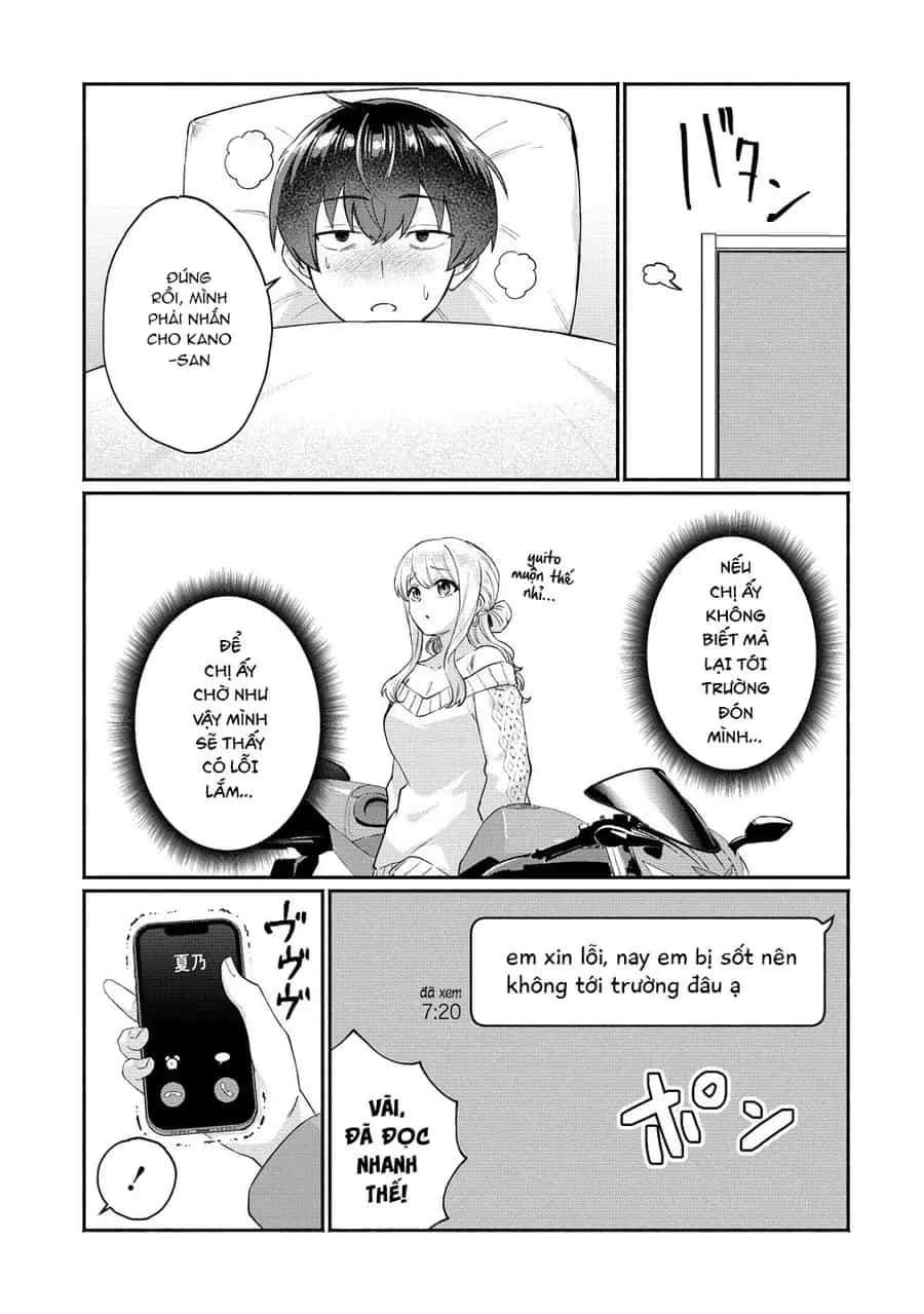Douyara Ore Wa Imadoki Gal Na Toshiue Osananajimi Kara Gekiomo Kanjou Wo Mukerareteiru Rashii - Chương 8 - ảnh 17