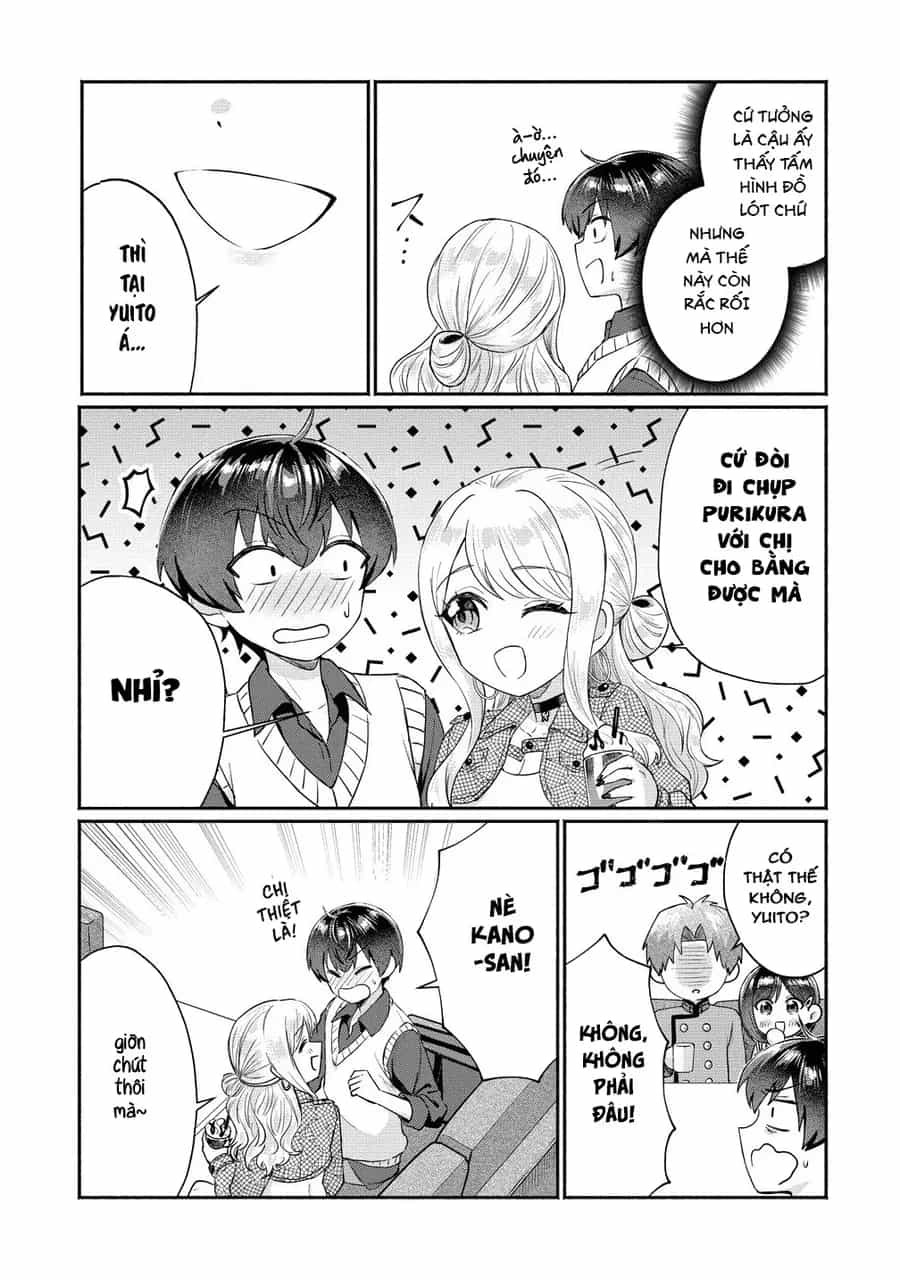 Douyara Ore Wa Imadoki Gal Na Toshiue Osananajimi Kara Gekiomo Kanjou Wo Mukerareteiru Rashii - Chương 8 - ảnh 7