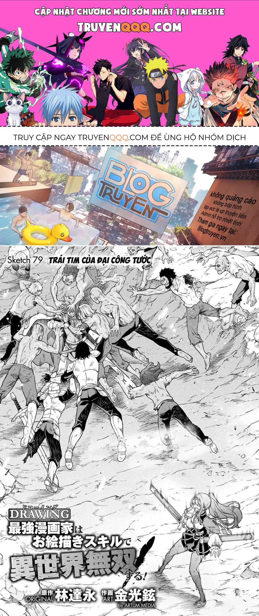Drawing: Mangaka Mạnh Nhất Với Kỹ Năng Vẽ Tranh Vô Song Tại Dị Giới - Chương 79 - ảnh 1