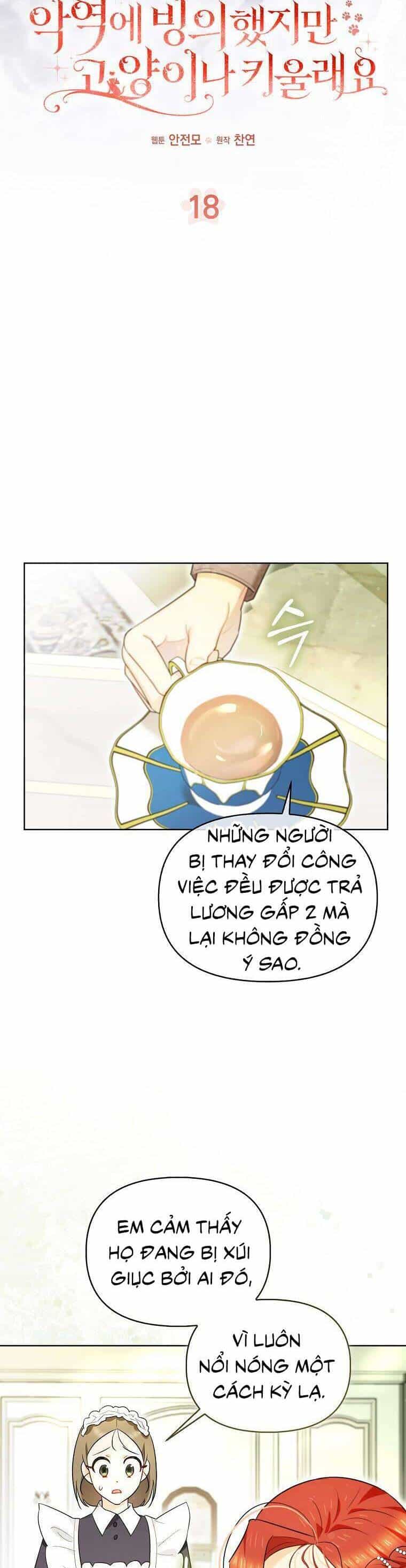 Dù Là Ác Nữ Nhưng Tôi Vẫn Phải Chăm Sóc Mèo - Chương 18 - ảnh 15