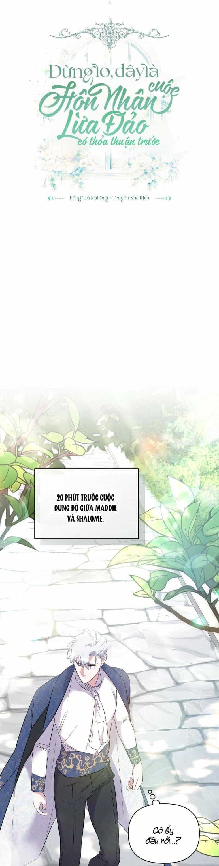 Đừng Lo, Đây Là Cuộc Hôn Nhân Lừa Đảo Có Thỏa Thuận Trước - Chương 18 - ảnh 18