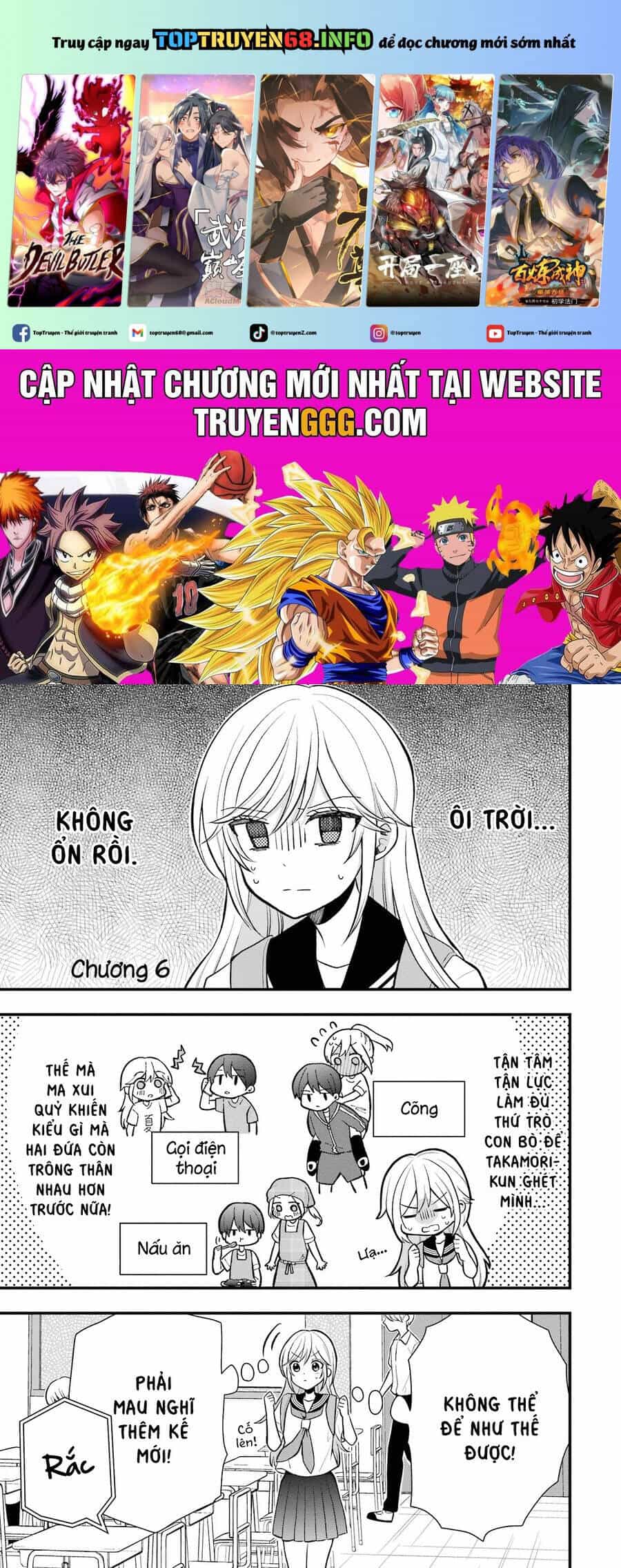 Đừng Nghĩ Thế Nữa Mà, Takamori-Kun! - Chương 6 - ảnh 2