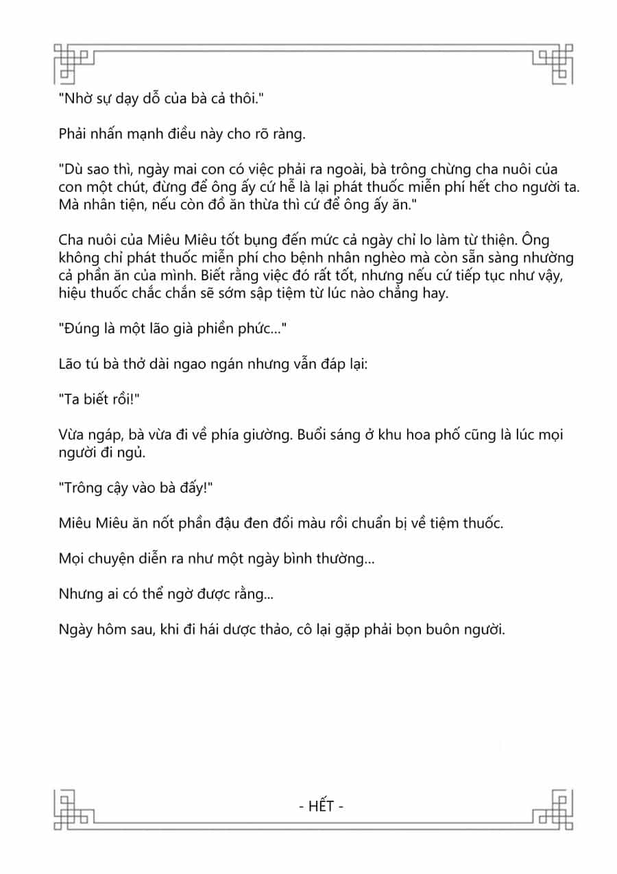Dược Sư Tự Sự - Sổ Tay Giải Mã Bí Ẩn Chốn Hậu Cung Của Miêu Miêu - Chương 9.5 - ảnh 18