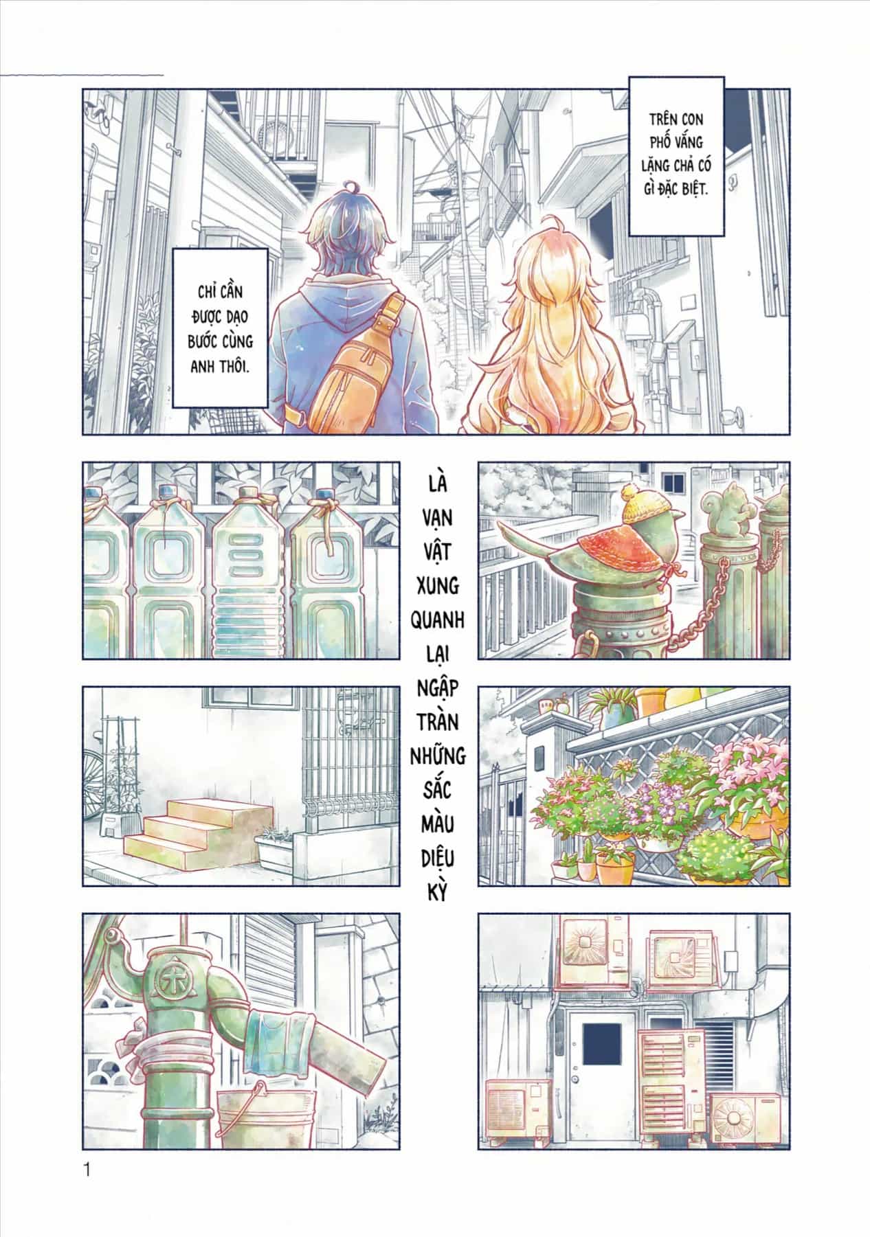 Futari Machiaruki - Chương 1 - ảnh 3