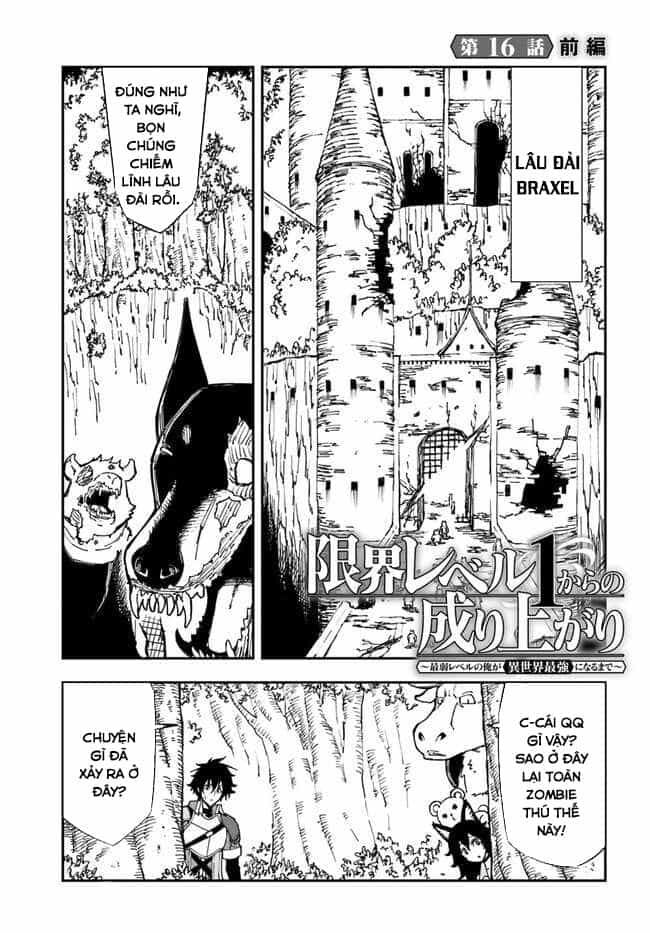 Genkai Level 1 Kara No Nariagari: Saijaku Level No Ore Ga Isekai Saikyou Ni Naru Made - Chương 16 - ảnh 1
