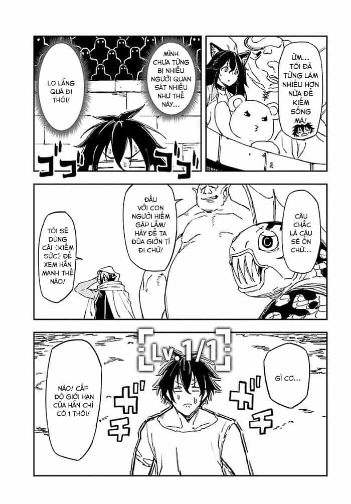 Genkai Level 1 Kara No Nariagari: Saijaku Level No Ore Ga Isekai Saikyou Ni Naru Made - Chương 8 - ảnh 8