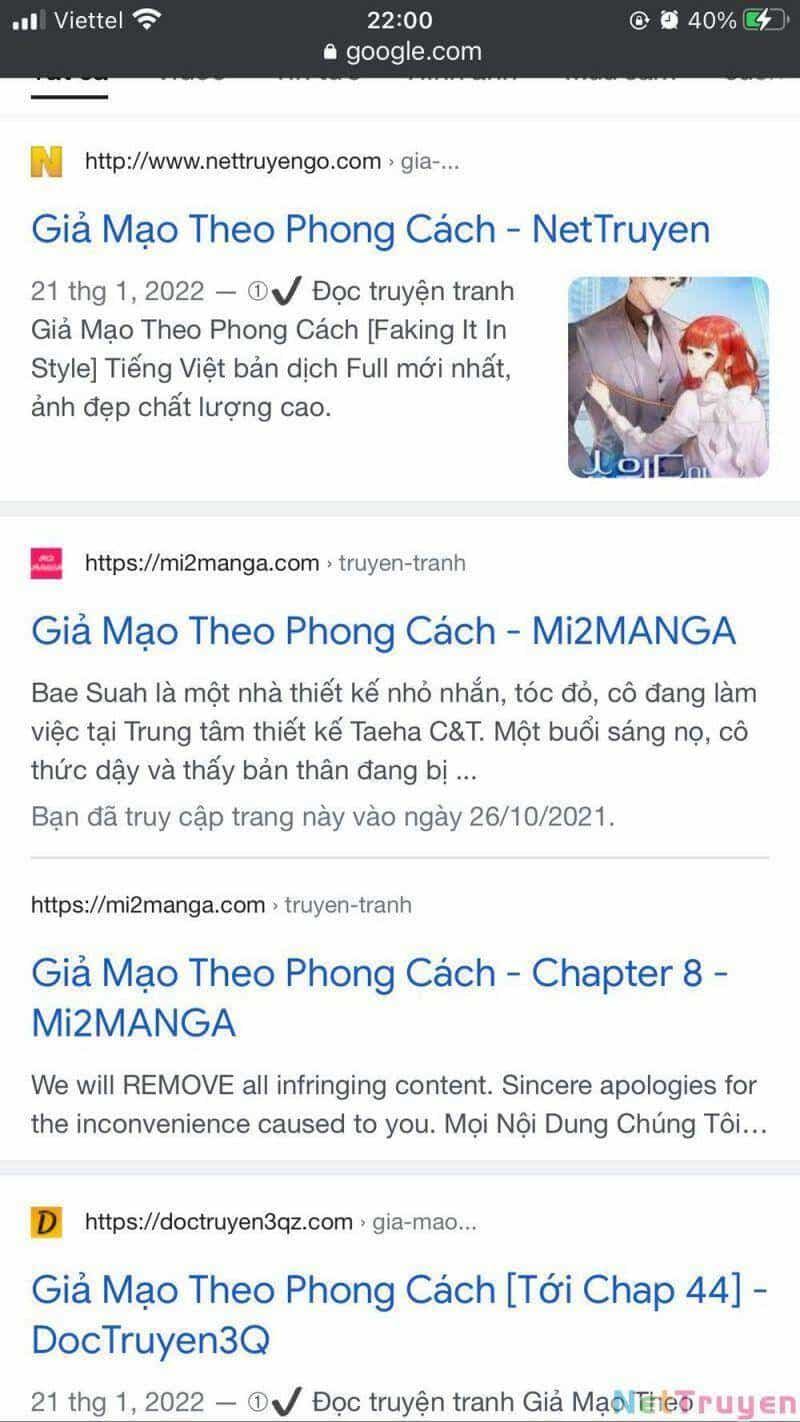 Giả Mạo Theo Phong Cách - Chương 47 - ảnh 2