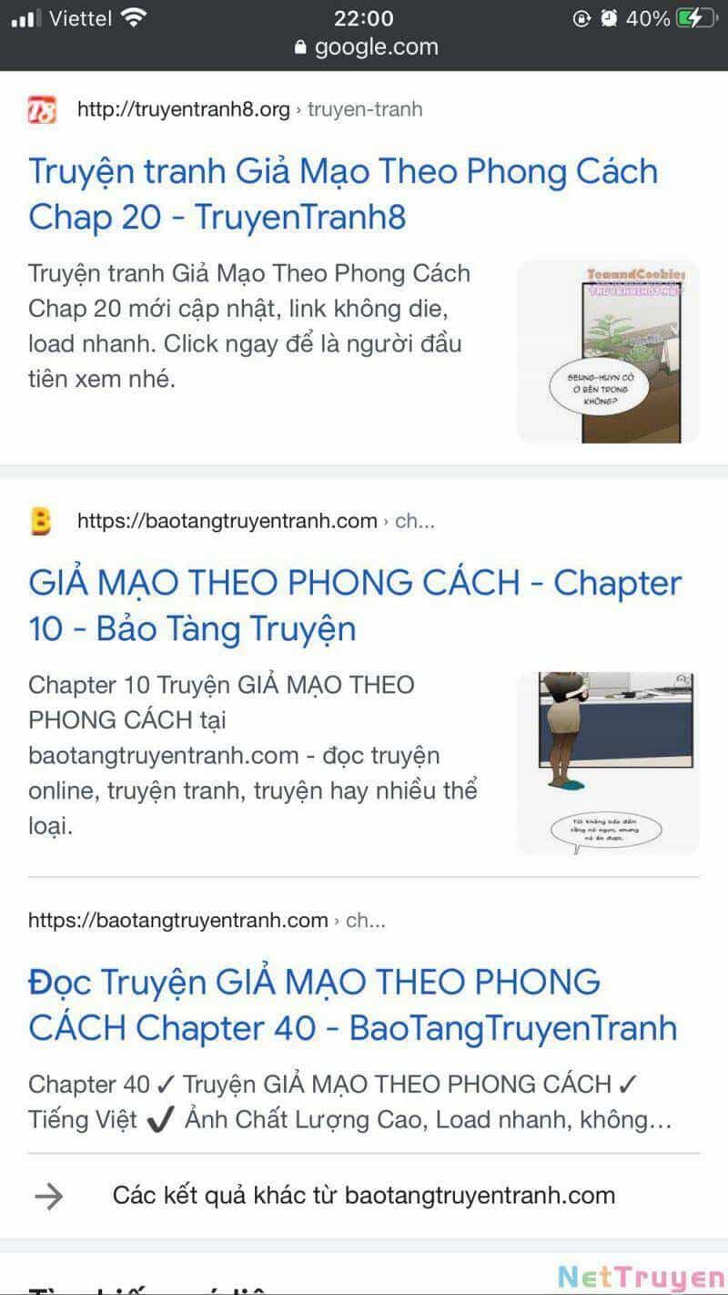 Giả Mạo Theo Phong Cách - Chương 47 - ảnh 3